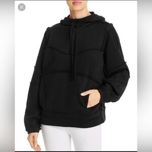 Alo Yoga Black Dimensions Hoodie Size S | Minimalist Pullover